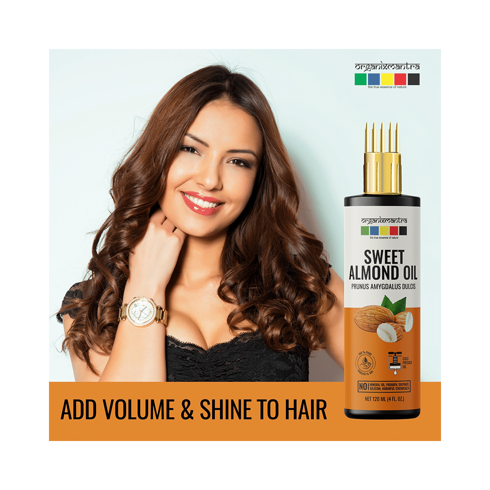 Organix Mantra Sweet Almond Oil (120ml Each) - Image 9