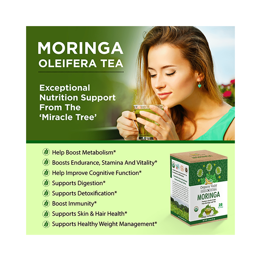 Organic Veda Moringa Tea (1.82gm Each) - Image 4