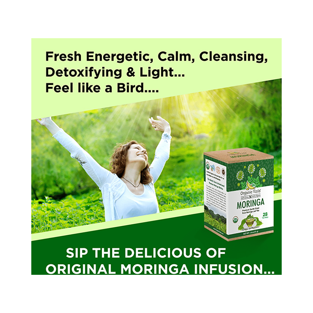 Organic Veda Moringa Tea (1.82gm Each) - Image 7