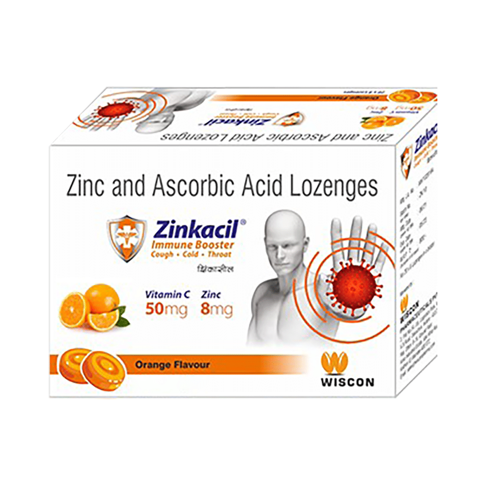 Zinkacil Lozenges Orange - Image 1