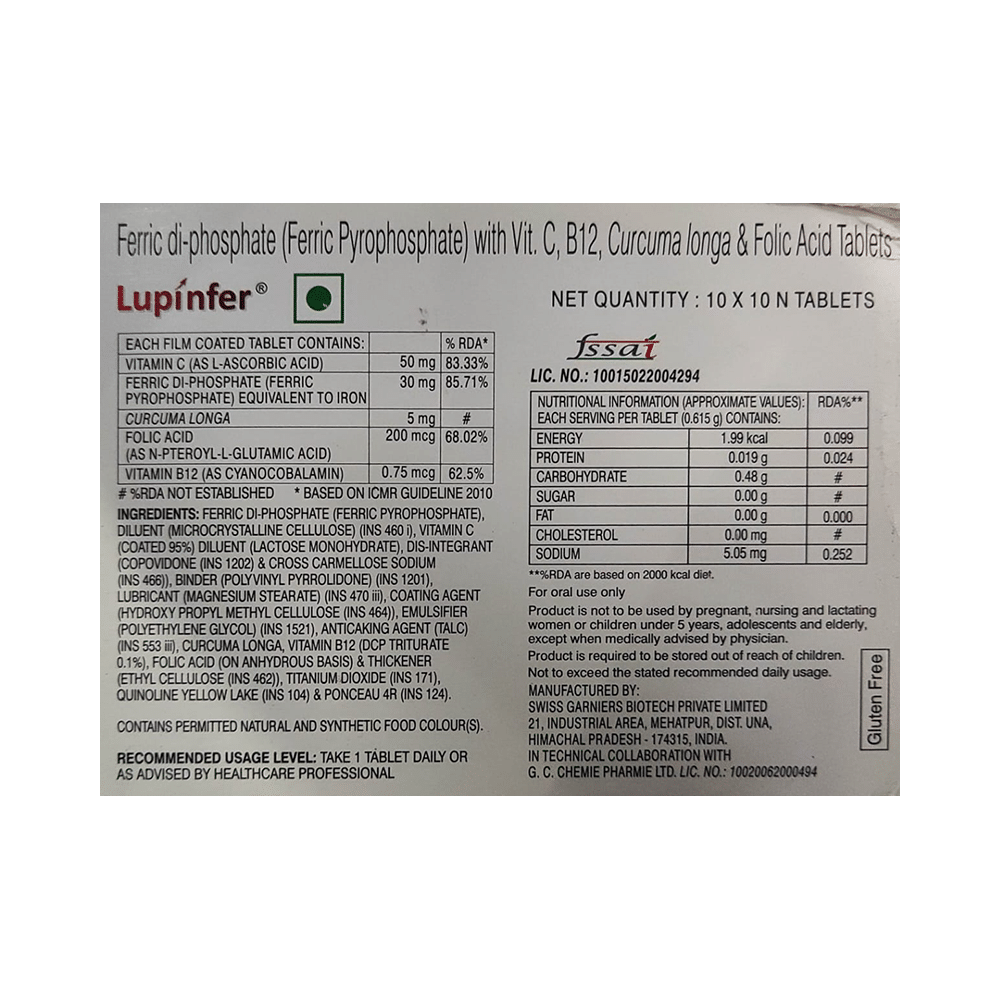Lupinfer Tablet - Image 2