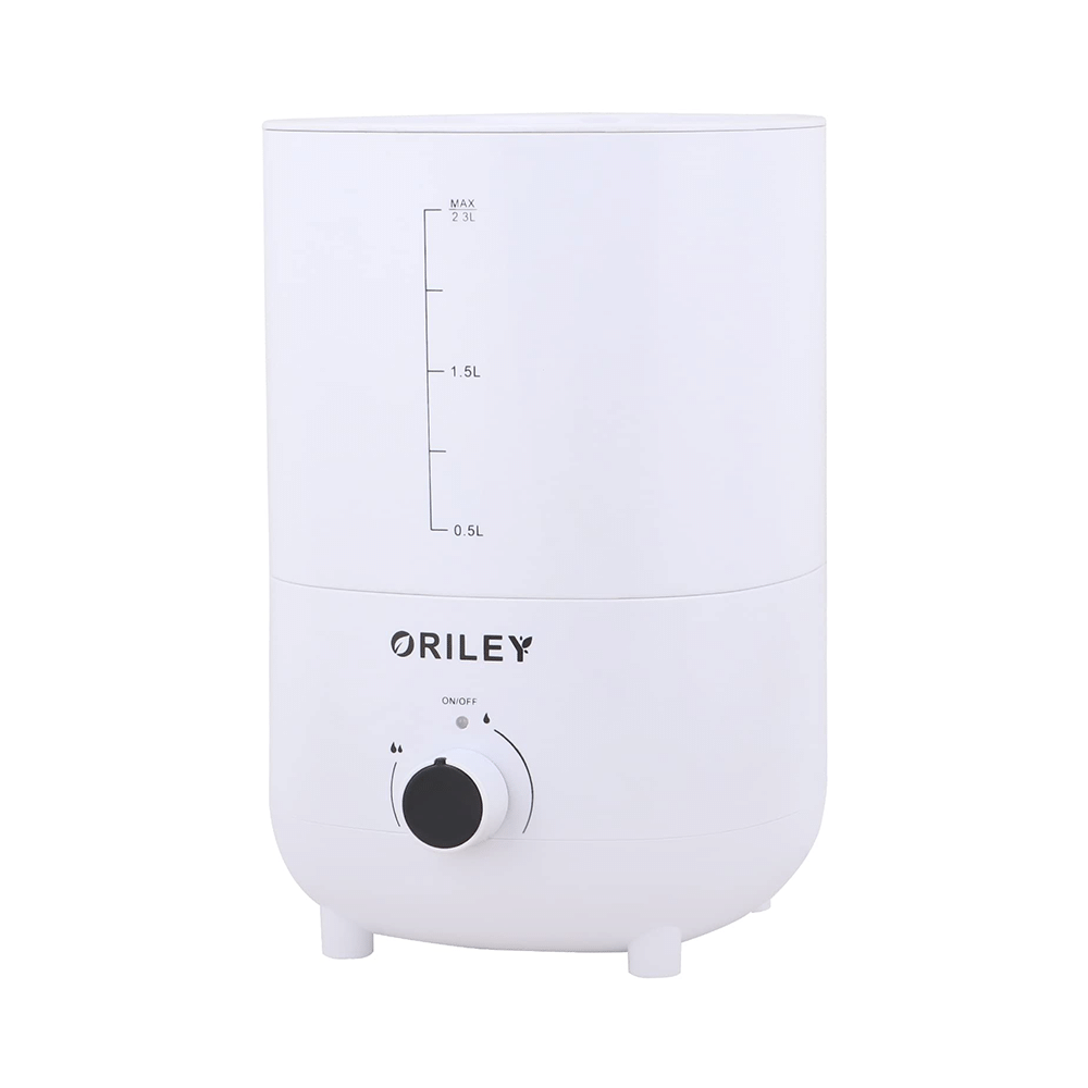 Oriley 2111B Ultrasonic Cool Mist Humidifier Manual Solid White - Image 1