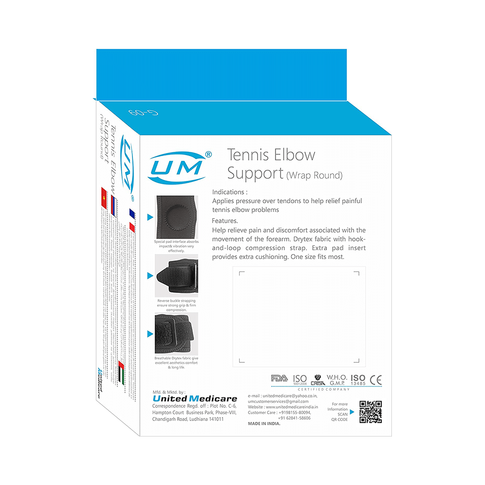 UM Tennis Elbow Support (Wrap Round) - Image 3