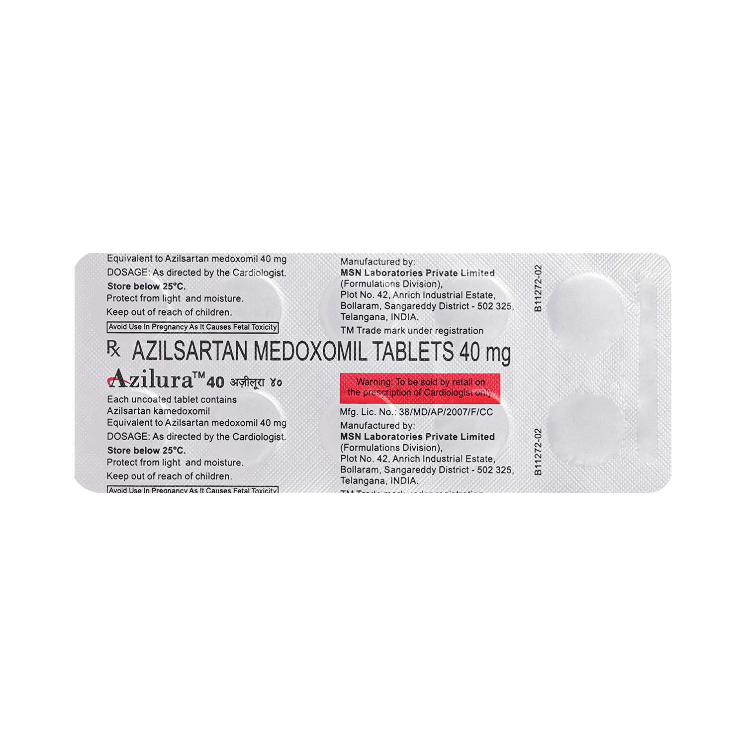 Azilura 40 Tablet - Image 7