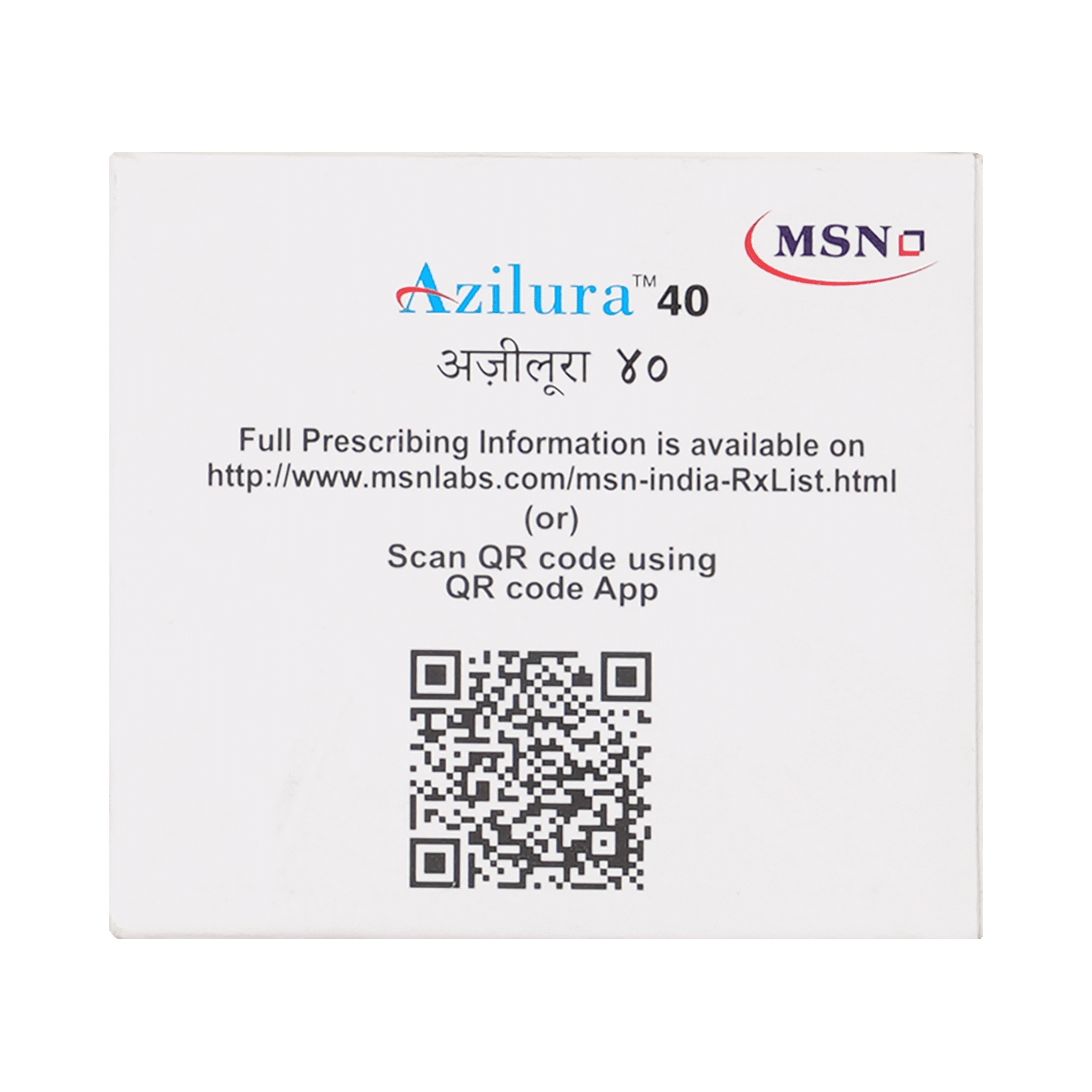 Azilura 40 Tablet - Image 5