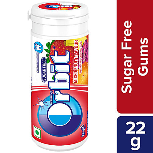 Orbit Mixed Fruit Chewing Gum Sugar Free - Image 1