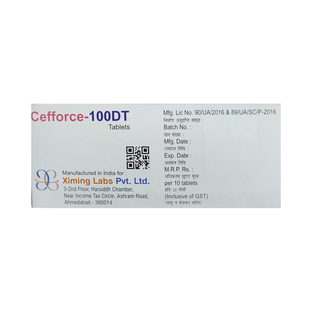 Cefforce 100 DT Tablet - Image 3