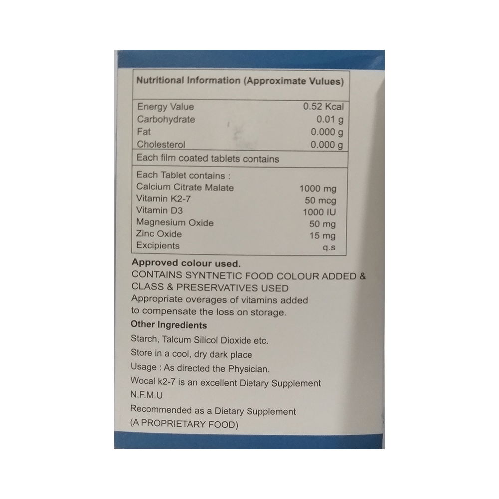 Wocal-K2-7 Tablet - Image 2