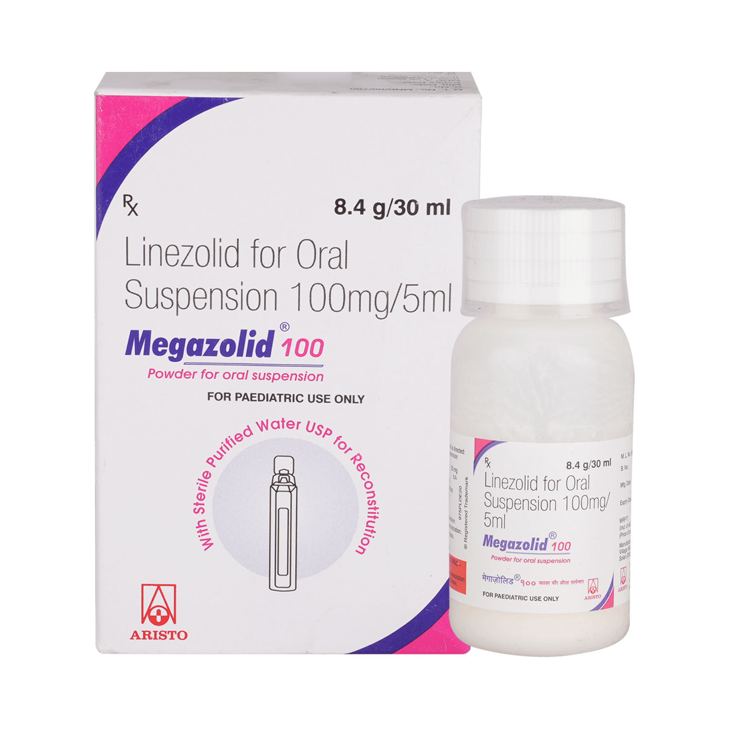 Megazolid 100 Dry Syrup