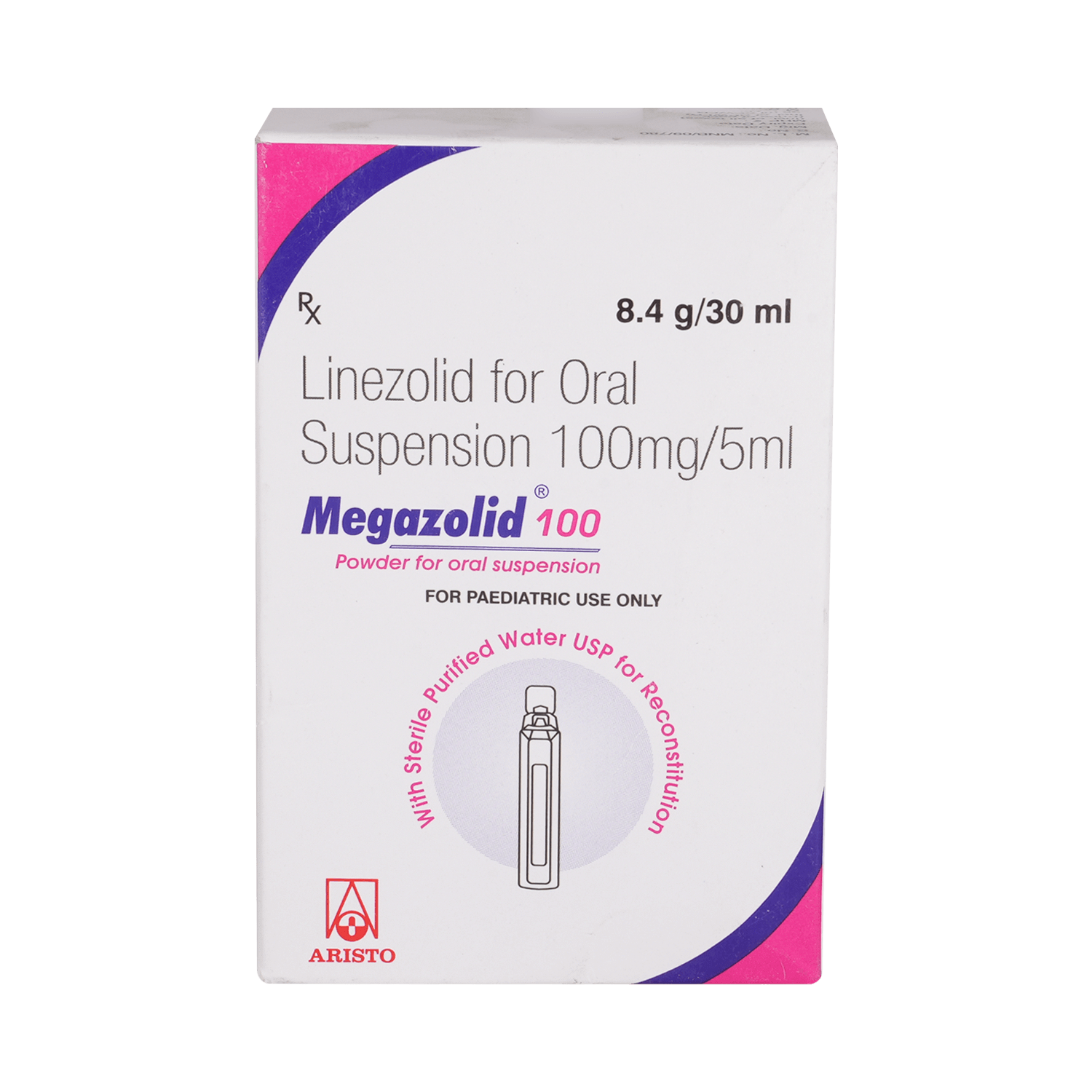 Megazolid 100 Dry Syrup - Image 2