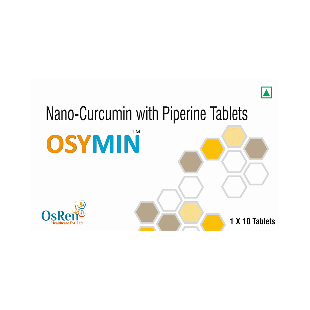 Osymin Nano-Curcumin with Piperine Tablet - Image 1