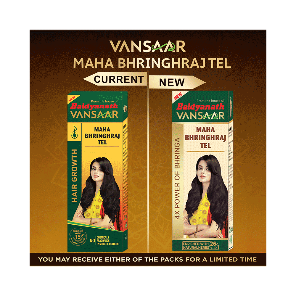 Vansaar Maha Bhringraj Oil 1st Clinically Proven for Hairfall Control - Image 3