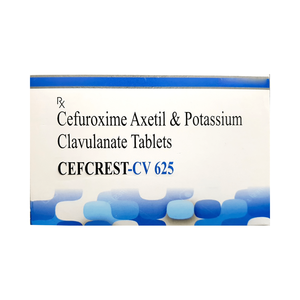 Cefcrest-CV 625 Tablet