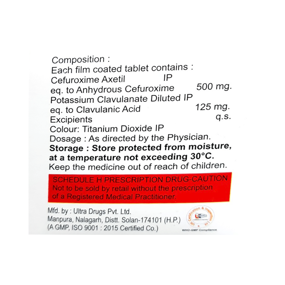 Cefcrest-CV 625 Tablet - Image 2