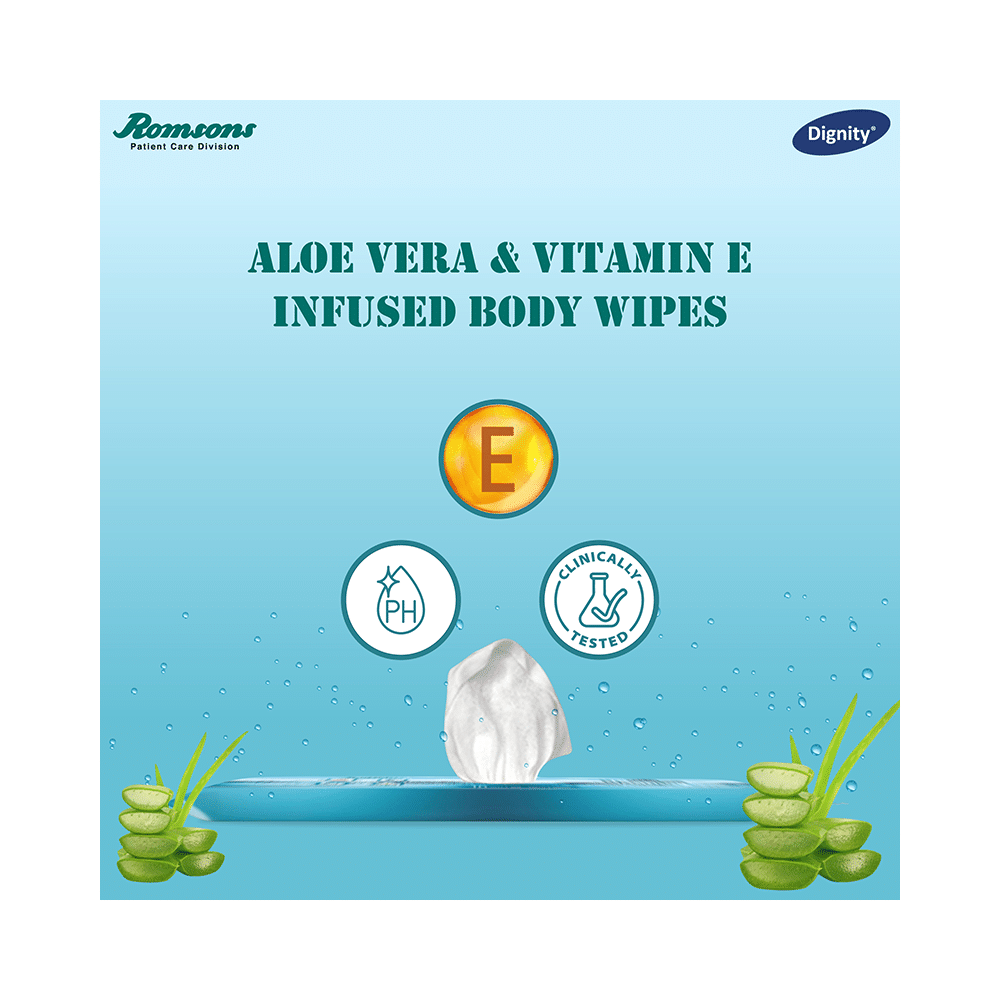 Dignity Spongee Soft Body Cleansing Wipes (10 Each) 300mm x 300mm - Image 4