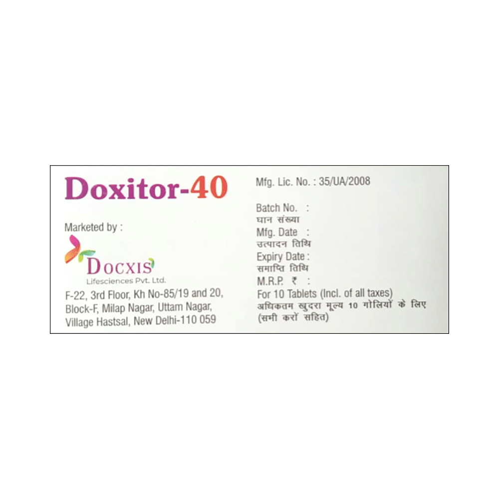 Doxitor 40 Tablet - Image 3