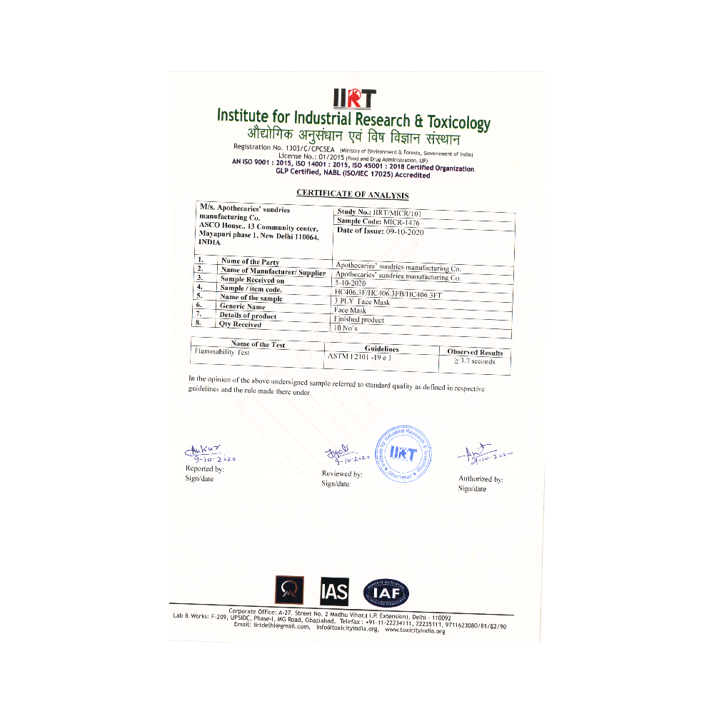 Voll Schild Disposable 3 Ply Surgical Face Mask - Image 11