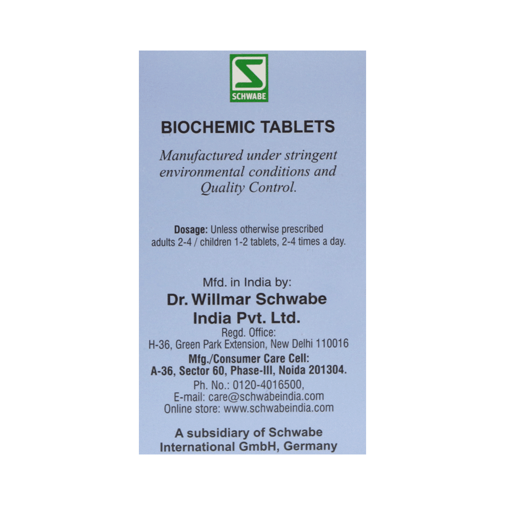 Dr Willmar Schwabe India Calcarea Phosphorica Biochemic Tablet 6X - Image 2