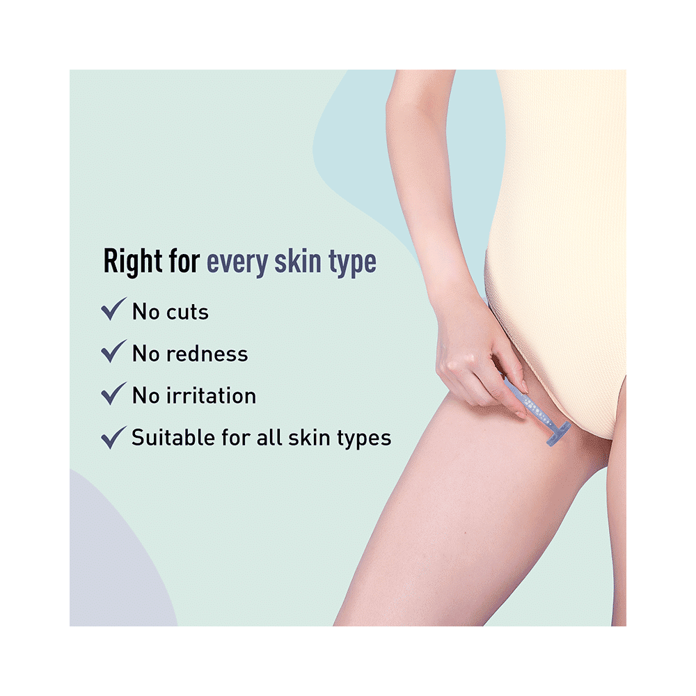 Sirona Reusable Bikini Hair Removal Razor for Women - Image 10