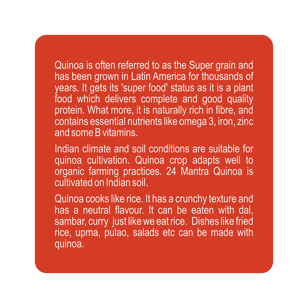 24 Mantra Organic Super Grain Quinoa Gluten Free - Image 4