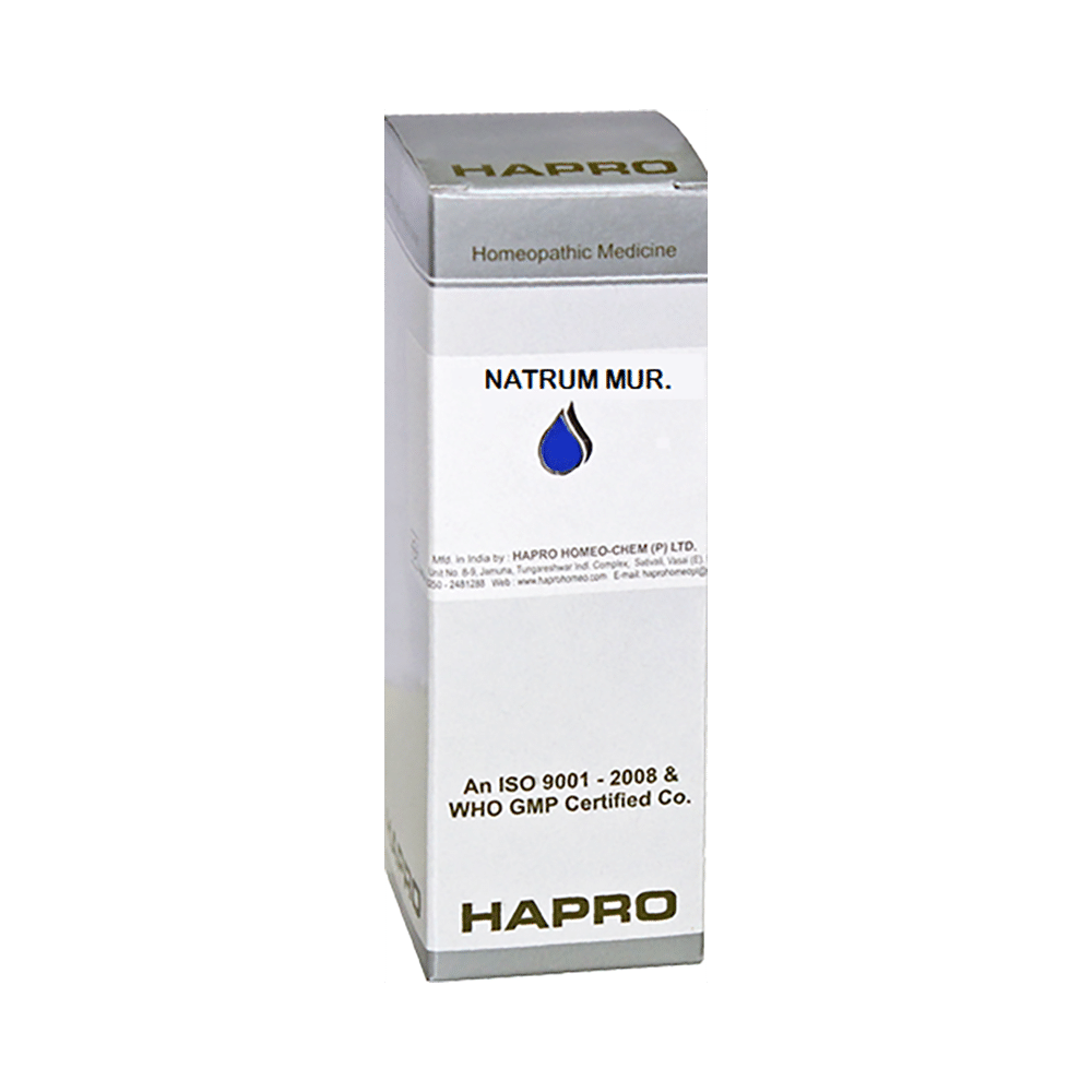Hapro Natrum Mur Dilution 10M