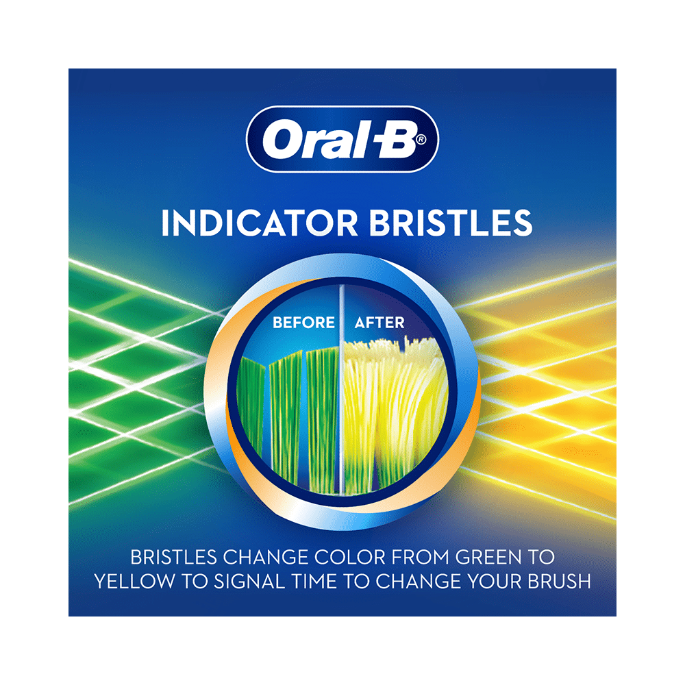 Oral-B Criss Cross Toothbrush with Anti-Plaque Indicator Medium Buy 2 Get 2 Free - Image 7