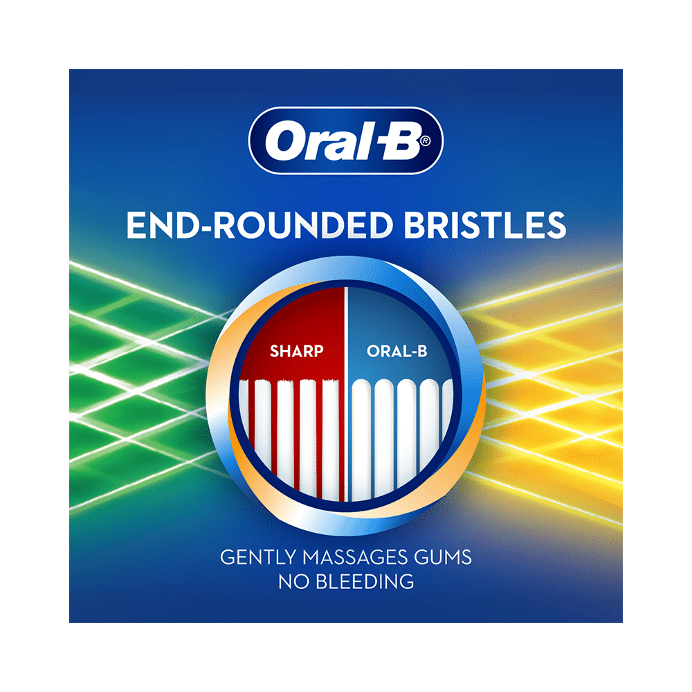Oral-B Criss Cross Toothbrush with Anti-Plaque Indicator Medium Buy 2 Get 2 Free - Image 5