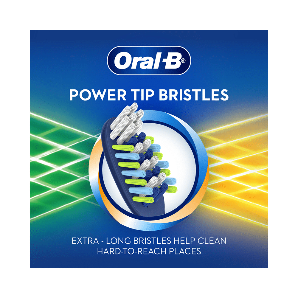 Oral-B Criss Cross Toothbrush with Anti-Plaque Indicator Medium Buy 2 Get 2 Free - Image 6