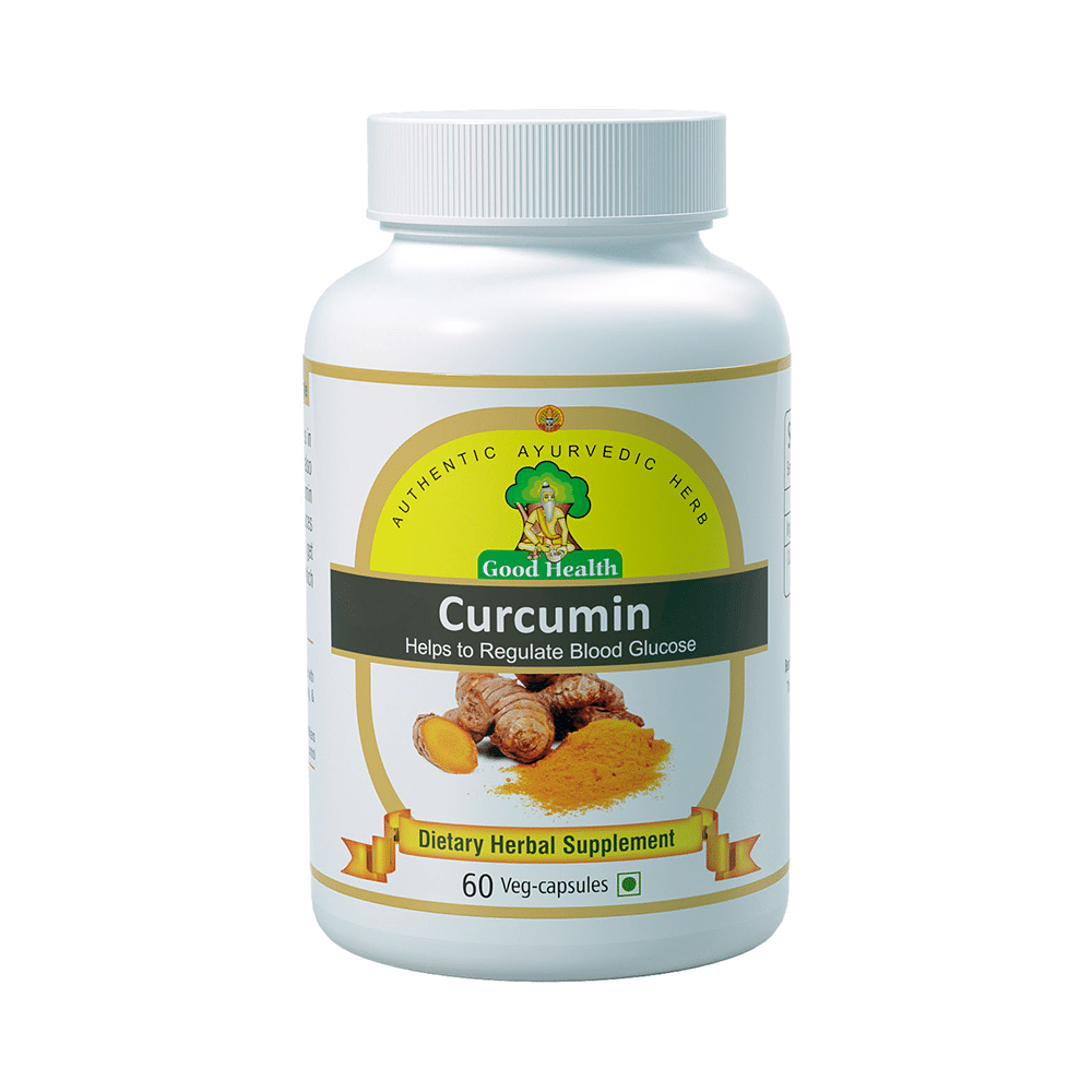 Good Health Curcumin Veg Capsule - Image 1