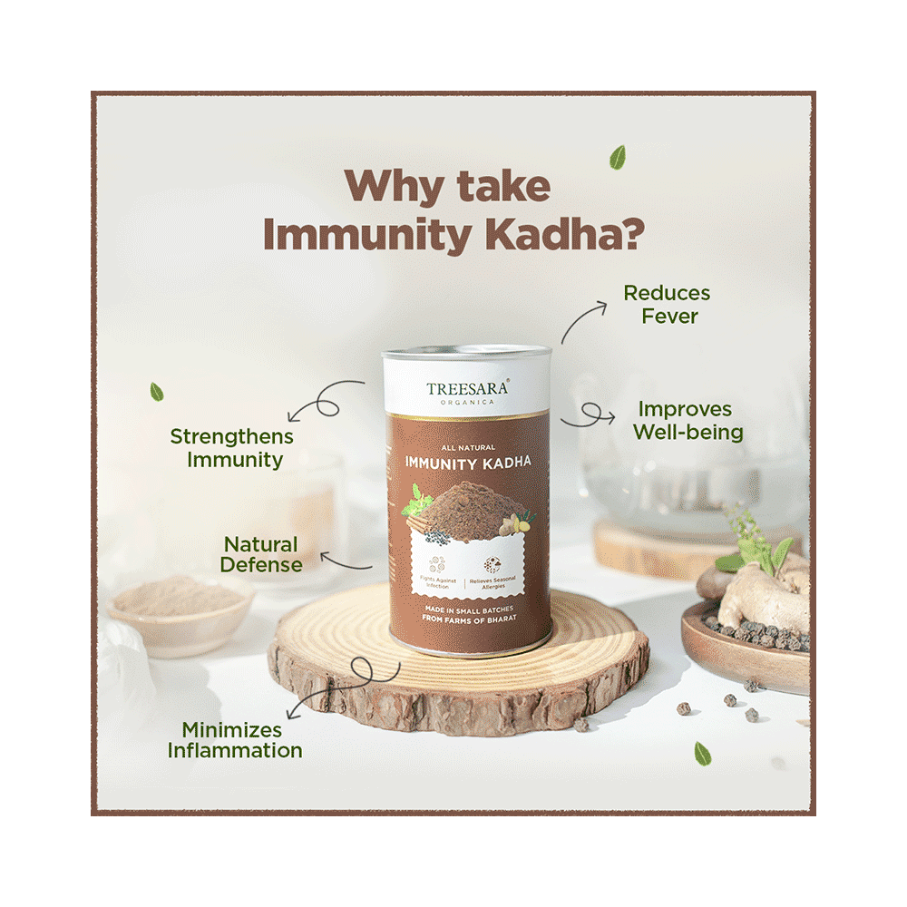 Treesara Organica All Natural Immunity Kadha Powder - Image 4