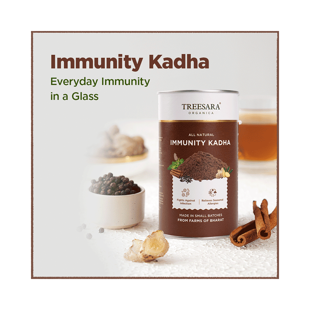 Treesara Organica All Natural Immunity Kadha Powder - Image 7