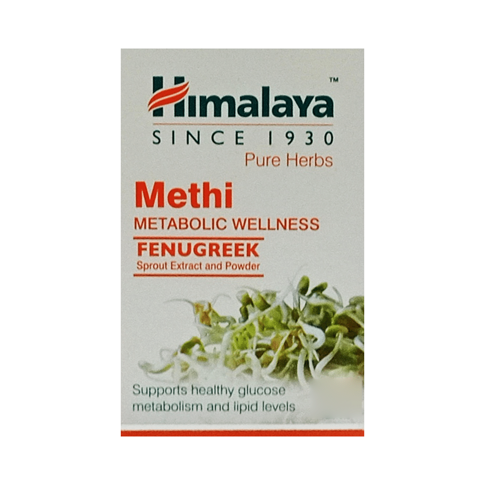 Himalaya Methi (Fenugreek Sprout Extract) for Healthy Glucose Metabolism | Tablet - Image 1