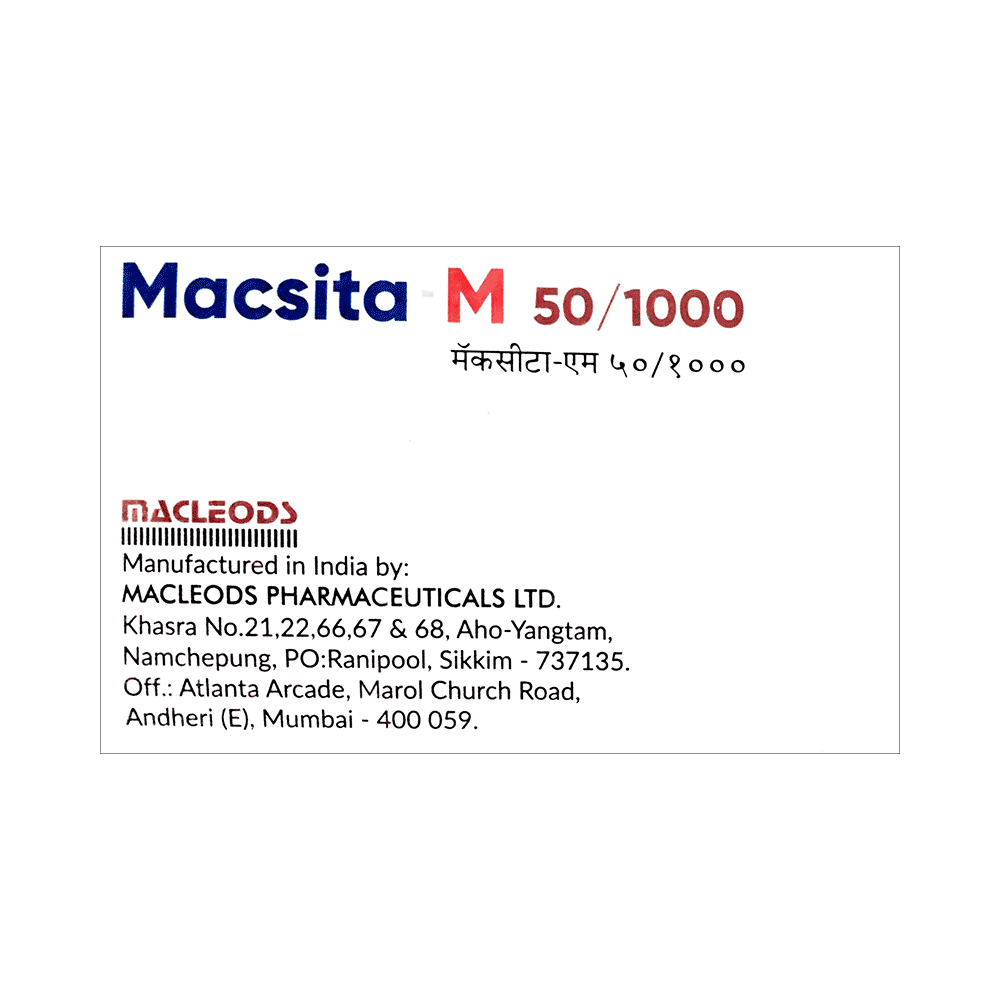 Macsita-M 50/1000 Tablet - Image 4