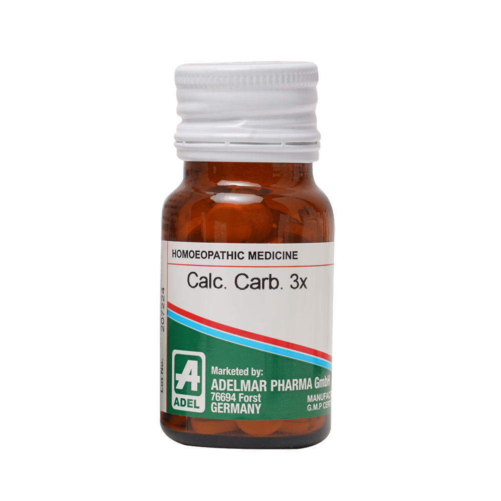 ADEL Calc Carb Trituration Tablet 3X