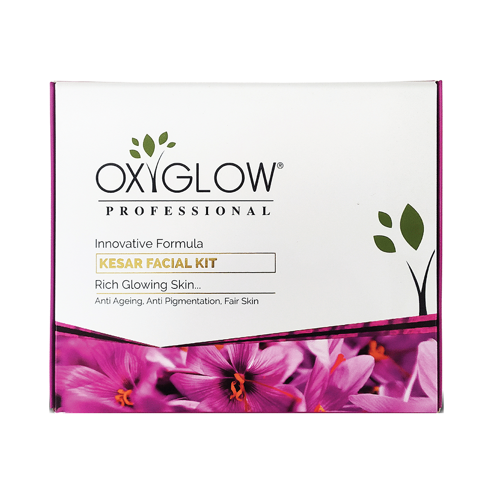 Oxyglow Herbals Kesar Facial Kit - Image 1