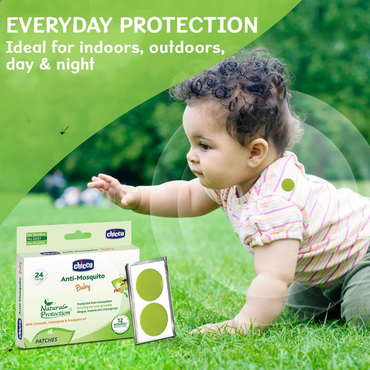Chicco Anti-Mosquito Baby Natural Protection Patch - Image 4