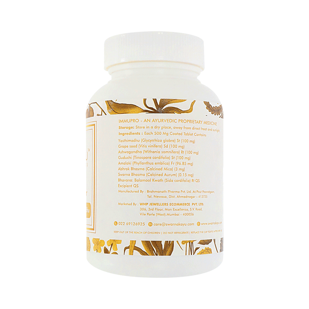 Swarnakayu ImmuPro Immunity Booster Swarna Bhasma & Yashtimadhu - Image 4