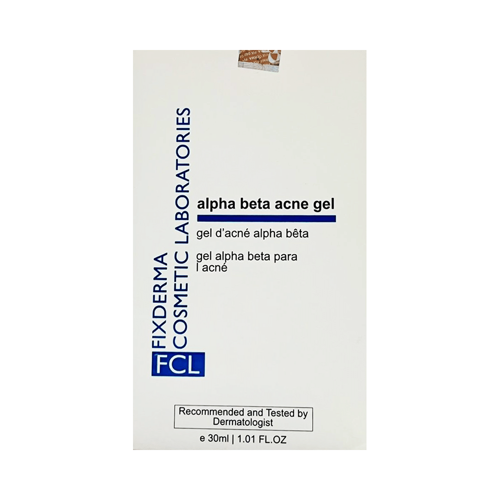 Fixderma Cosmetic Laboratories Alpha Beta Acne Gel