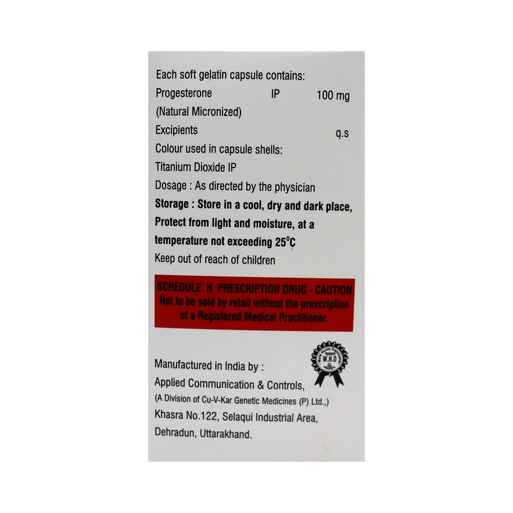 Progiron 100 Soft Gelatin Capsule - Image 2