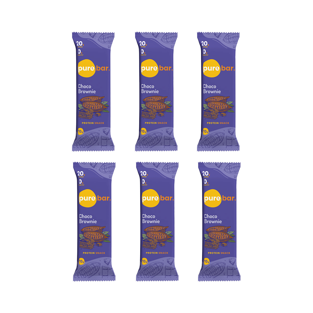 PureBar Choco Brownie Protein Bar (70gm Each)