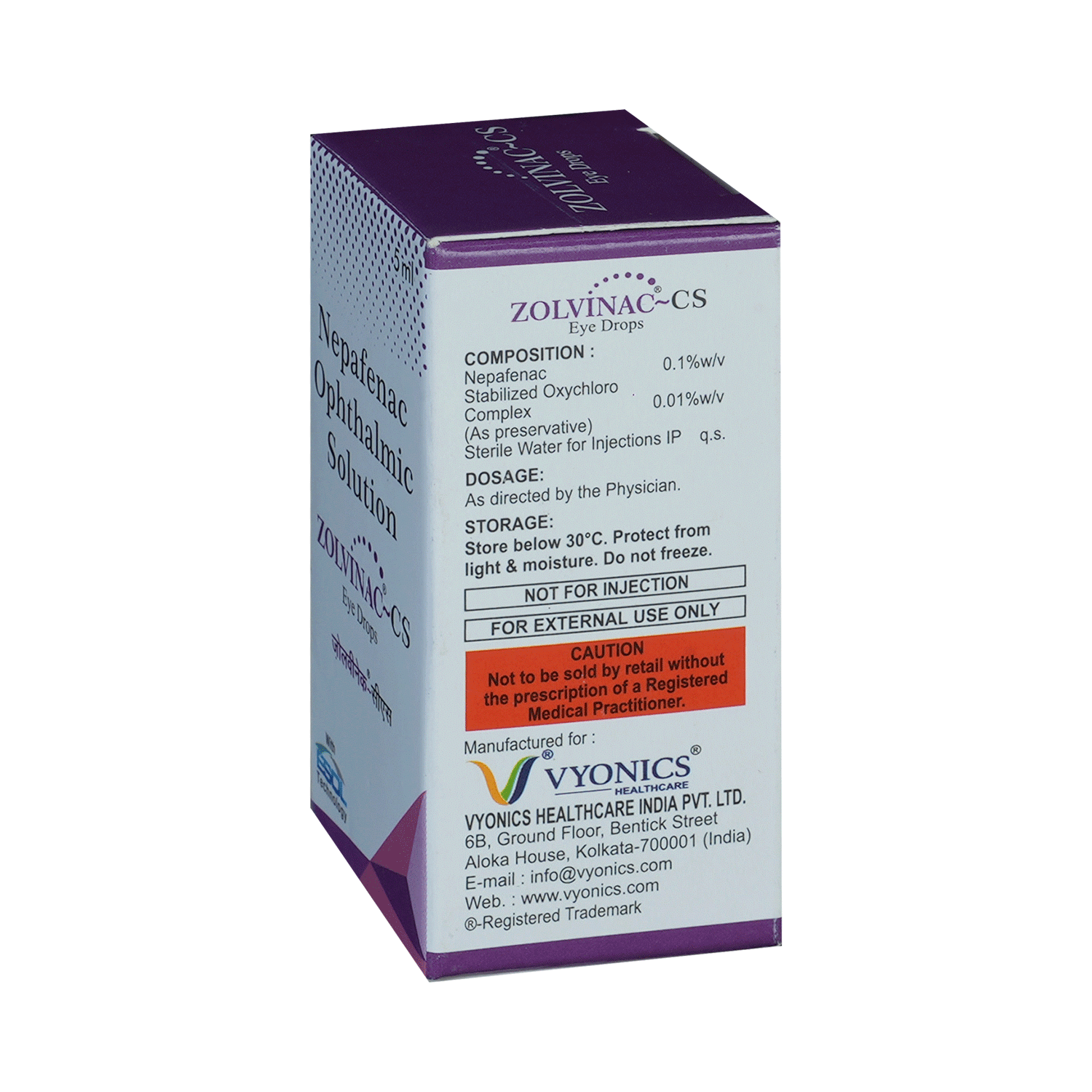 Zolvinac-CS Eye Drop - Image 3