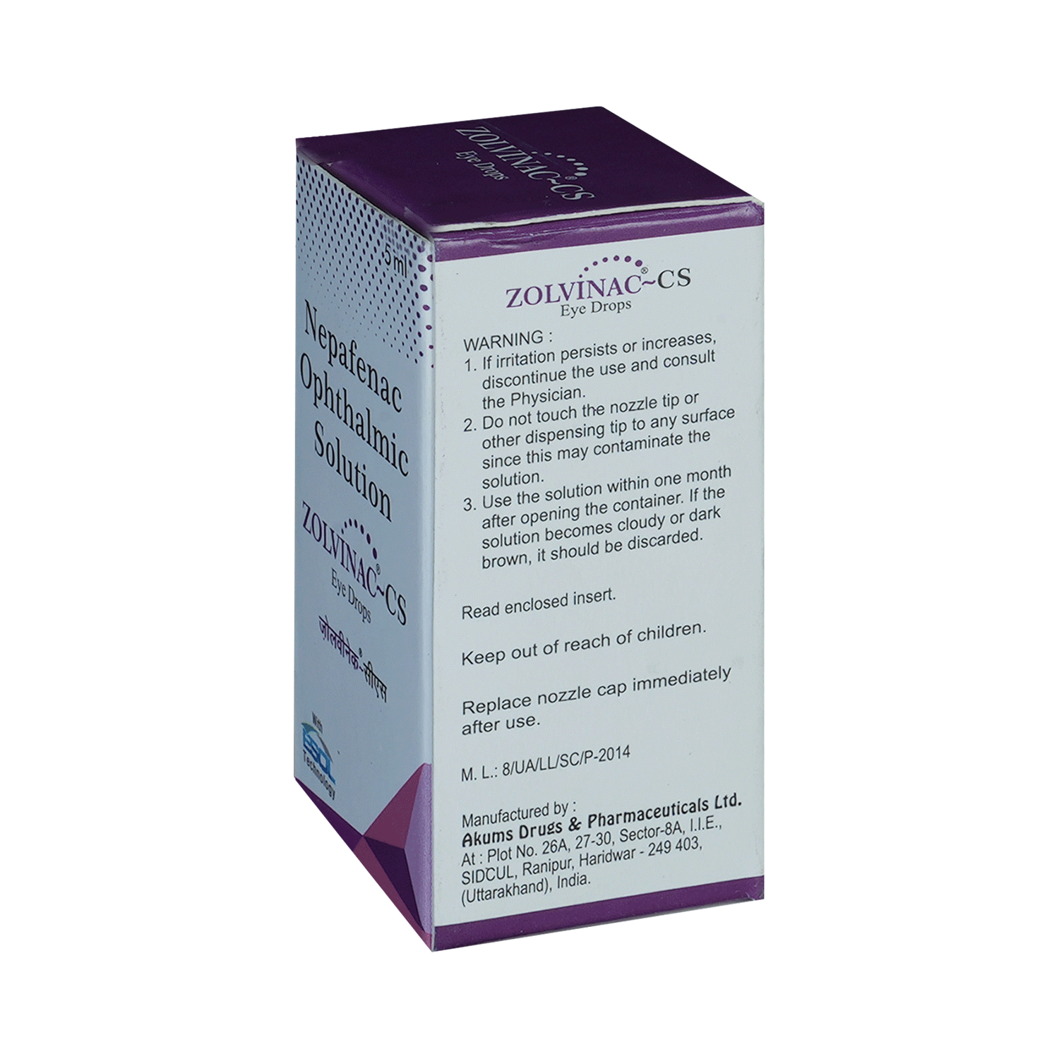Zolvinac-CS Eye Drop - Image 4