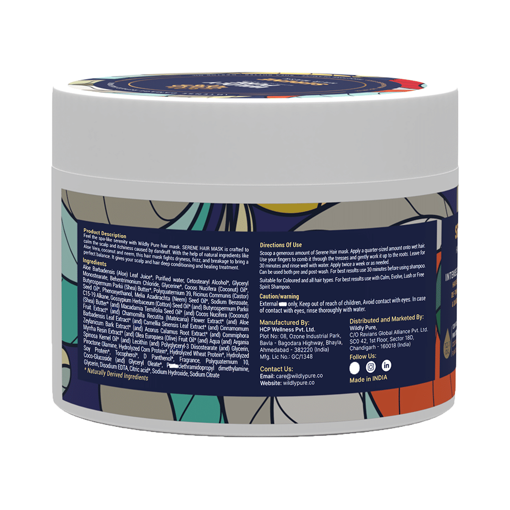 Wildly Pure Serene Hair Mask for Hairfall & Dandruff Control - Image 2