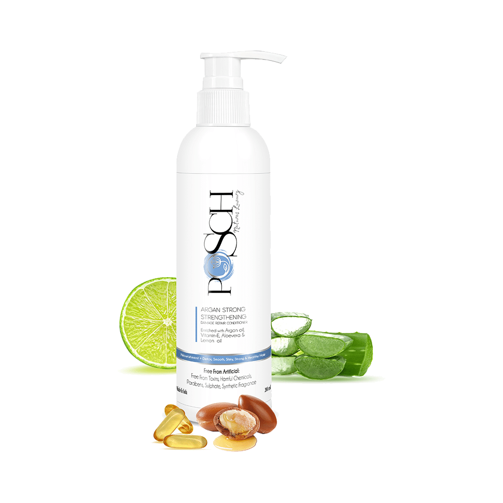Posch Argan Strong Strengthening Damage Repair Conditioner - Image 5