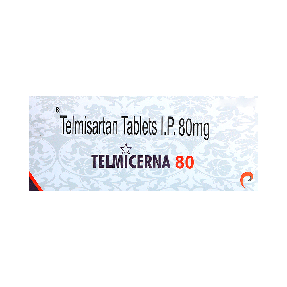 Telmicerna 80 Tablet - Image 1