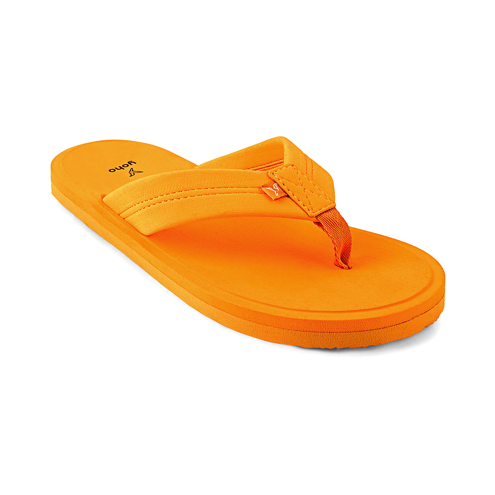 Yoho Lifestyle Doctor Ortho Soft Comfortable and Stylish Flip Flop Slippers for Women Mango Yellow 6 - Image 6