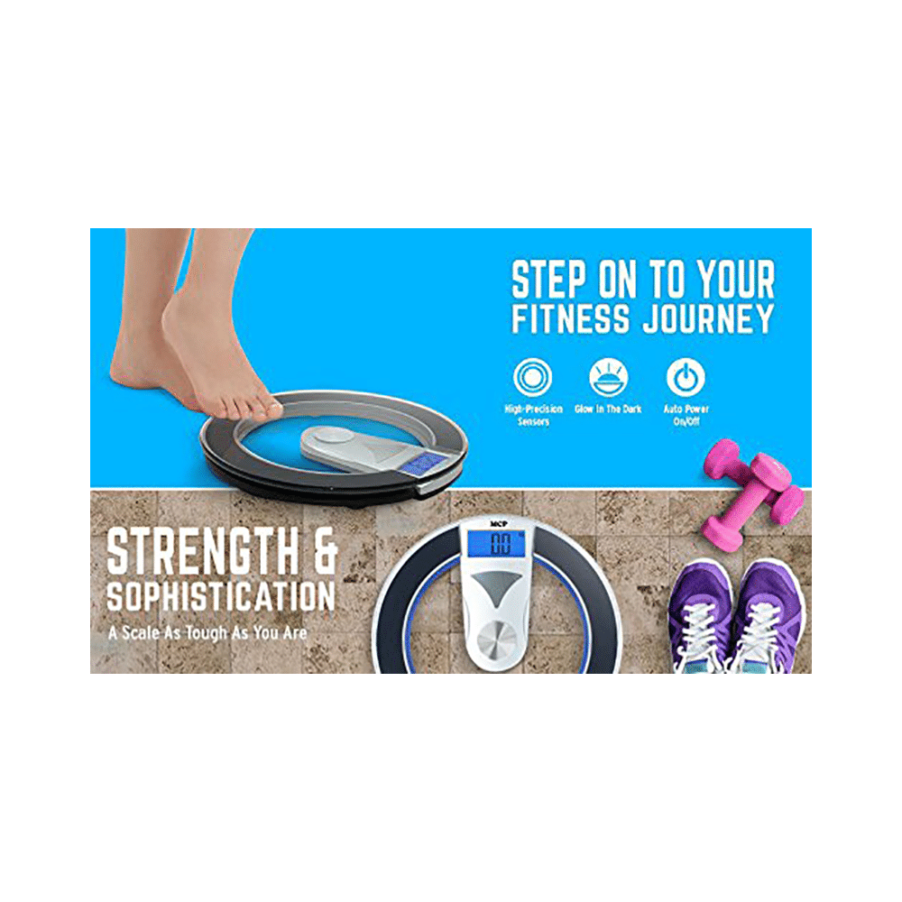 MCP Camry Round Personal Digital Bathroom Weighing Scale - Image 6