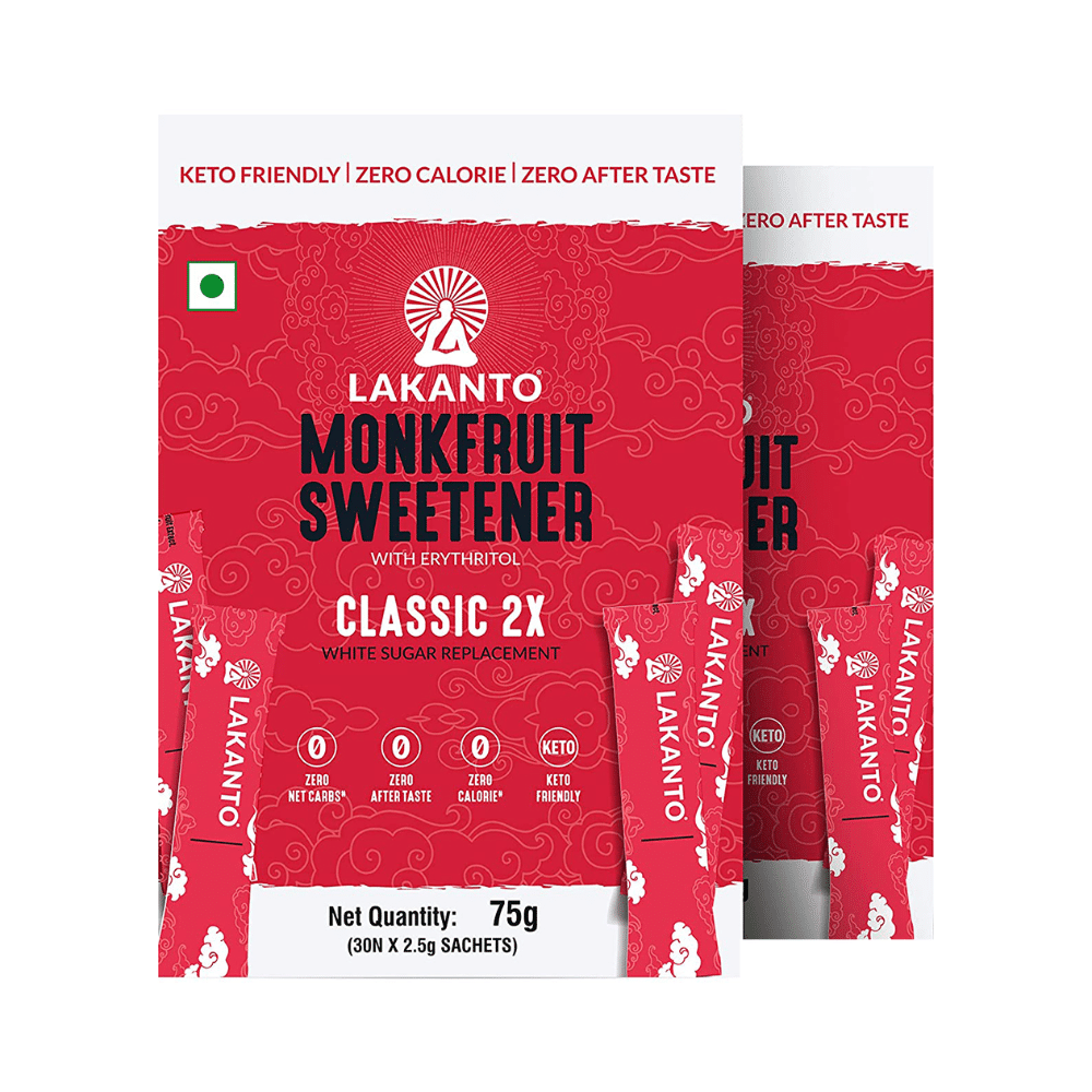 Lakanto Natural Sweetener-Classic Japanese Monkfruit Sticks | Sugar free, Zero Calories (30 Each) - Image 1