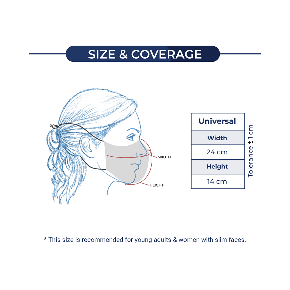 Kawach Supreme Reusable and Washable Protective Face Mask Free Size Assorted - Image 4