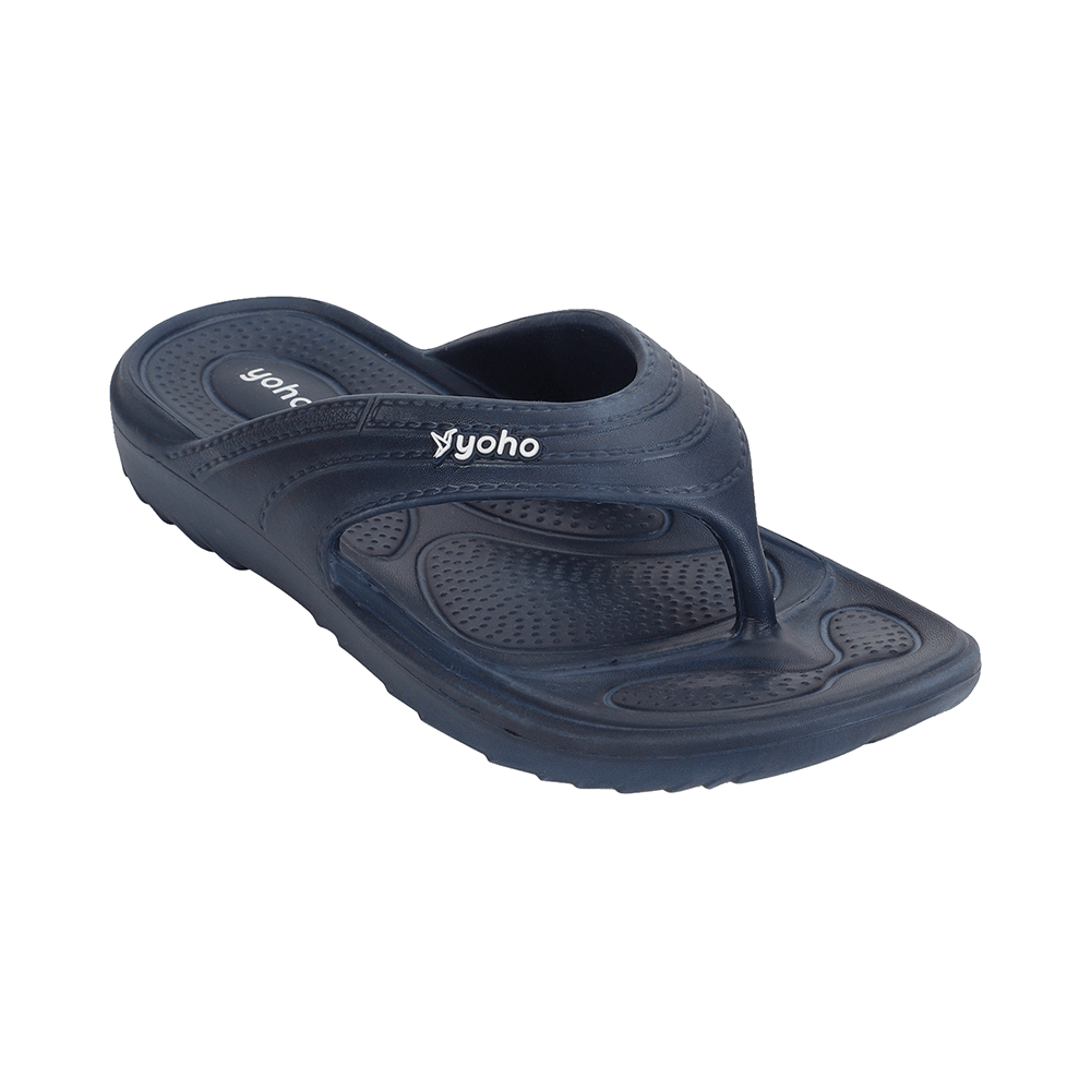 Yoho Lifestyle Acupressure Flip Flops for Women Mystery Blue 4 - Image 3